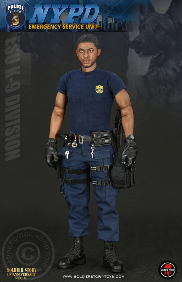 SSt101-27 NYPD - ESU - K-9 DIVISION - (Hundestaffel)