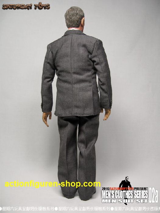 STMS02g-04 Men Suit Set 02 - grey