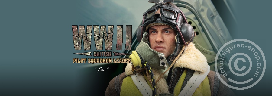 Tom - WWII British Pilot Squadron Leader - in 1/6 scale Tom - WWII British Pilot Squadron Leader - in 1/6 scale