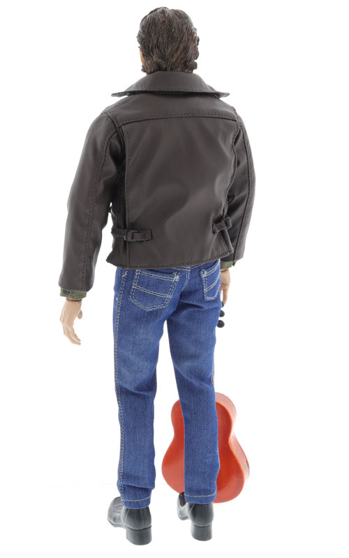 John Lennon w/ brown Leather Jacket