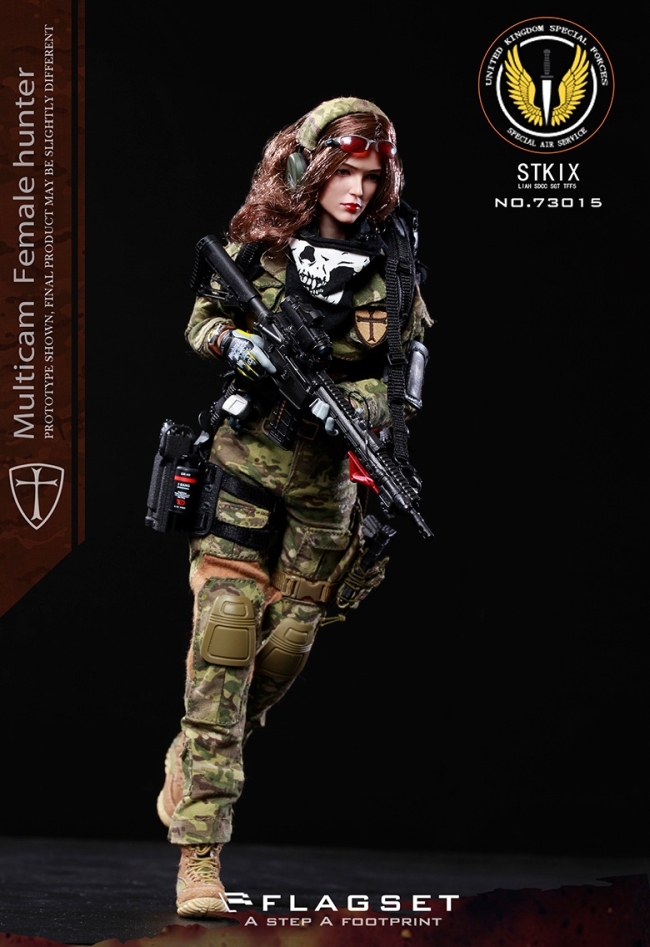 Angela - Multicam Female Hunter