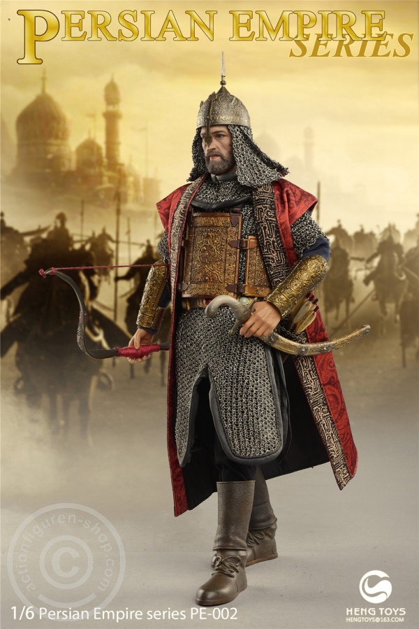HTPE002-09 Persian Empire - Elephant Soldier Captain