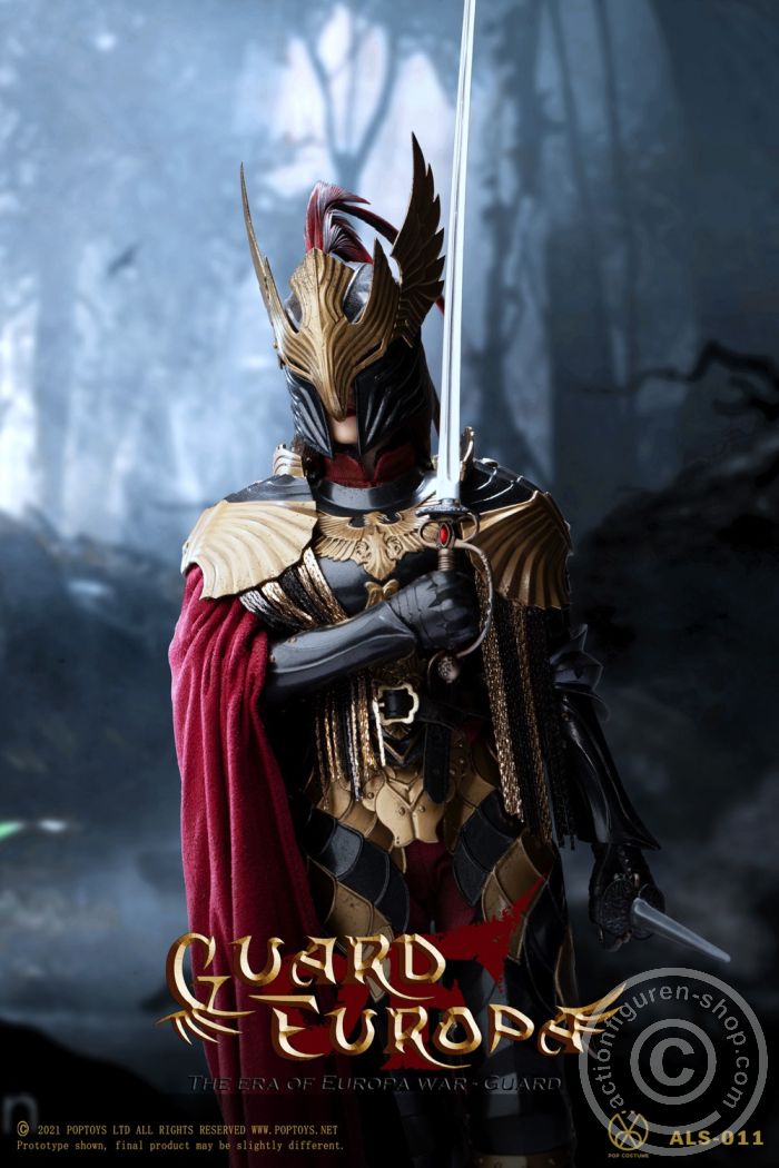 PTALS011-05 Eagle Knight Guard - Black Armor Version