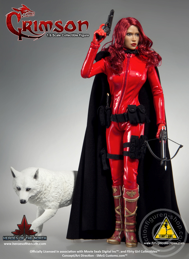 Crimson with Lupa - Heroes of the North