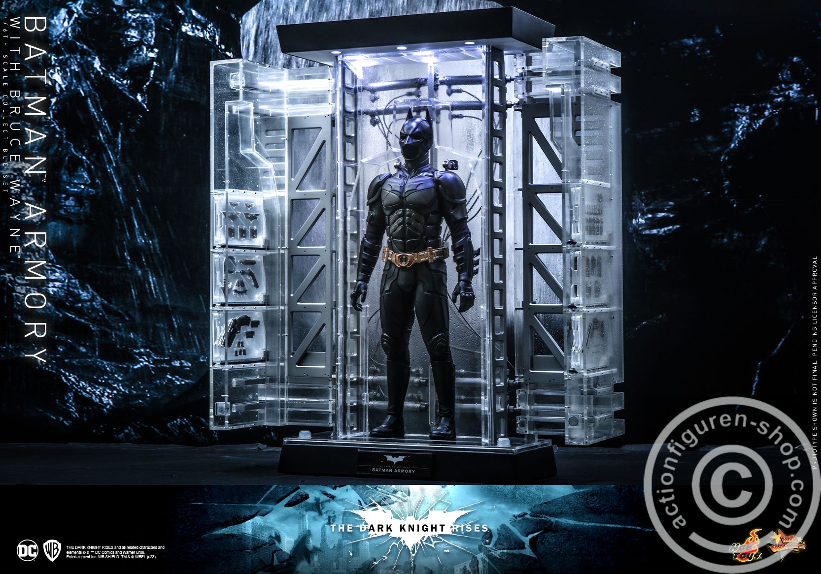 The Dark Knight Rises - Batman Armory with Bruce Wayne