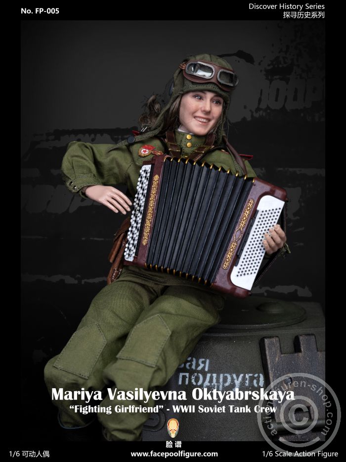 FP005B-15 Mariya Oktyabrskaya - WWII Soviet Tank-Fighter - Special Version