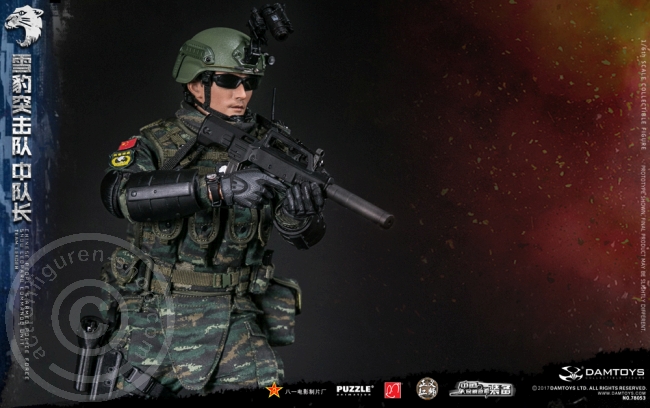 DA78053-07 China People Armed Police Force - Snow Leopard Commando Leader