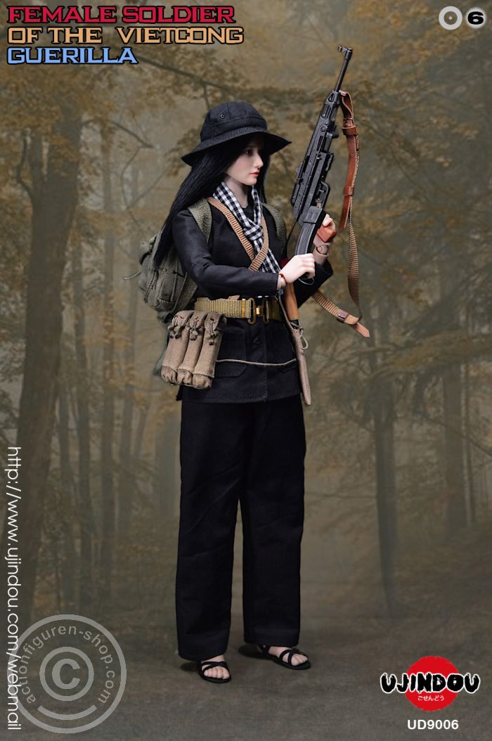 BBT-UD9006-04 Female Soldier Of The Vietcong Guerilla