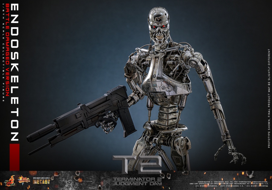 Hot Toys – MMS840D77 - Terminator 2: Judgment Day - 1/6th scale Endoskeleton (Battle Damaged Version) Collectible Figure Hot Toys – MMS840D77 - Terminator 2: Judgment Day - 1/6th scale Endoskeleton (Battle Damaged Version) Collectible Figure