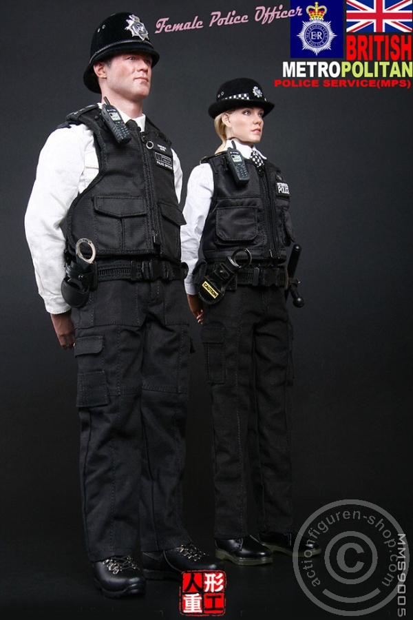 British Metropolitan Female Police Officer