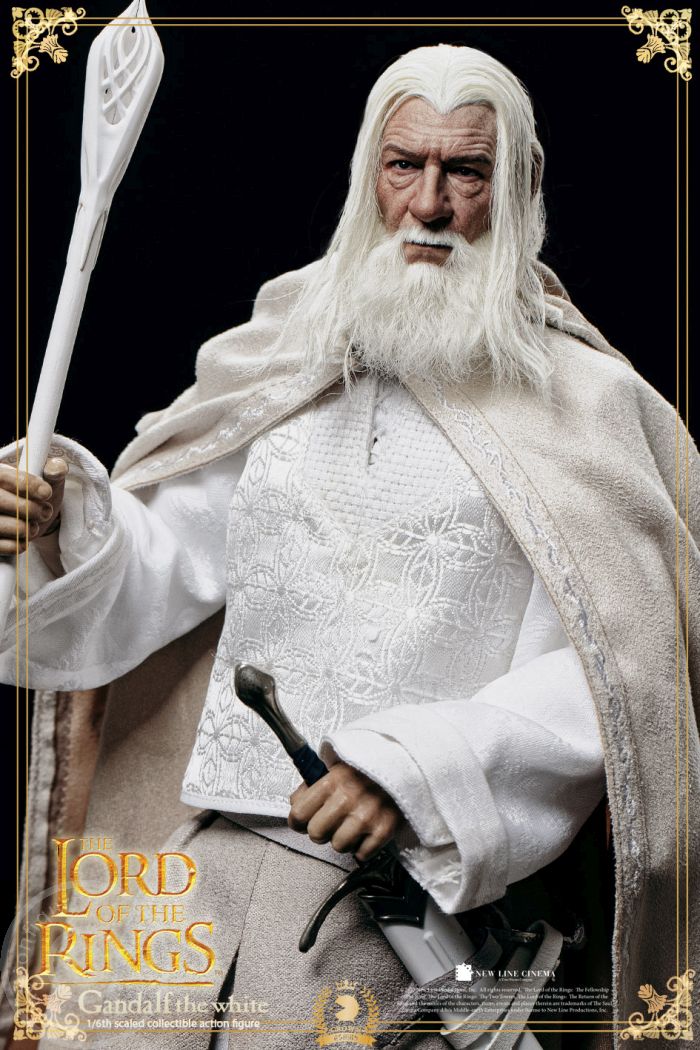 Gandalf The White w/ Horse - LOTR - Crown Series