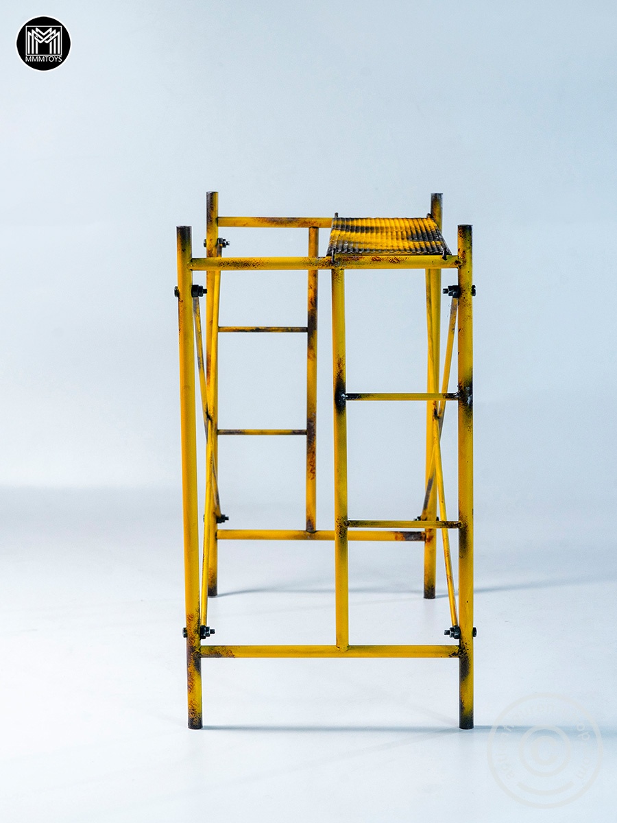 Yellow Scaffolding - in 1/6 scale
