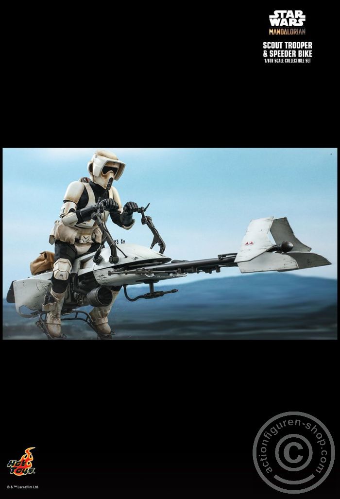 The Mandalorian - Scout Trooper and Speeder Bike