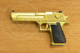 Desert Eagle Pistole - (Gold)