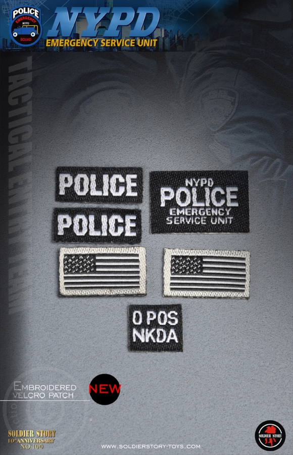 SSt100-57 NYPD - ESU - TACTICAL ENTRY TEAM