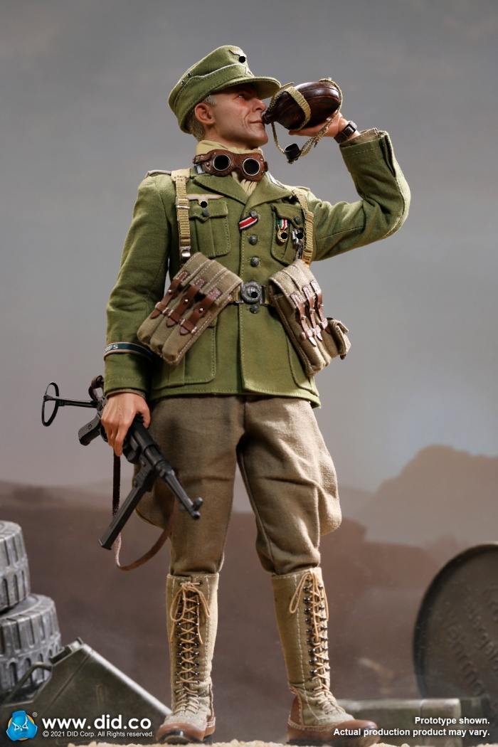 80151-30xSKSSzSTL9Nx6 Wilhelm - WWII German Africa Korps Infantry Captain