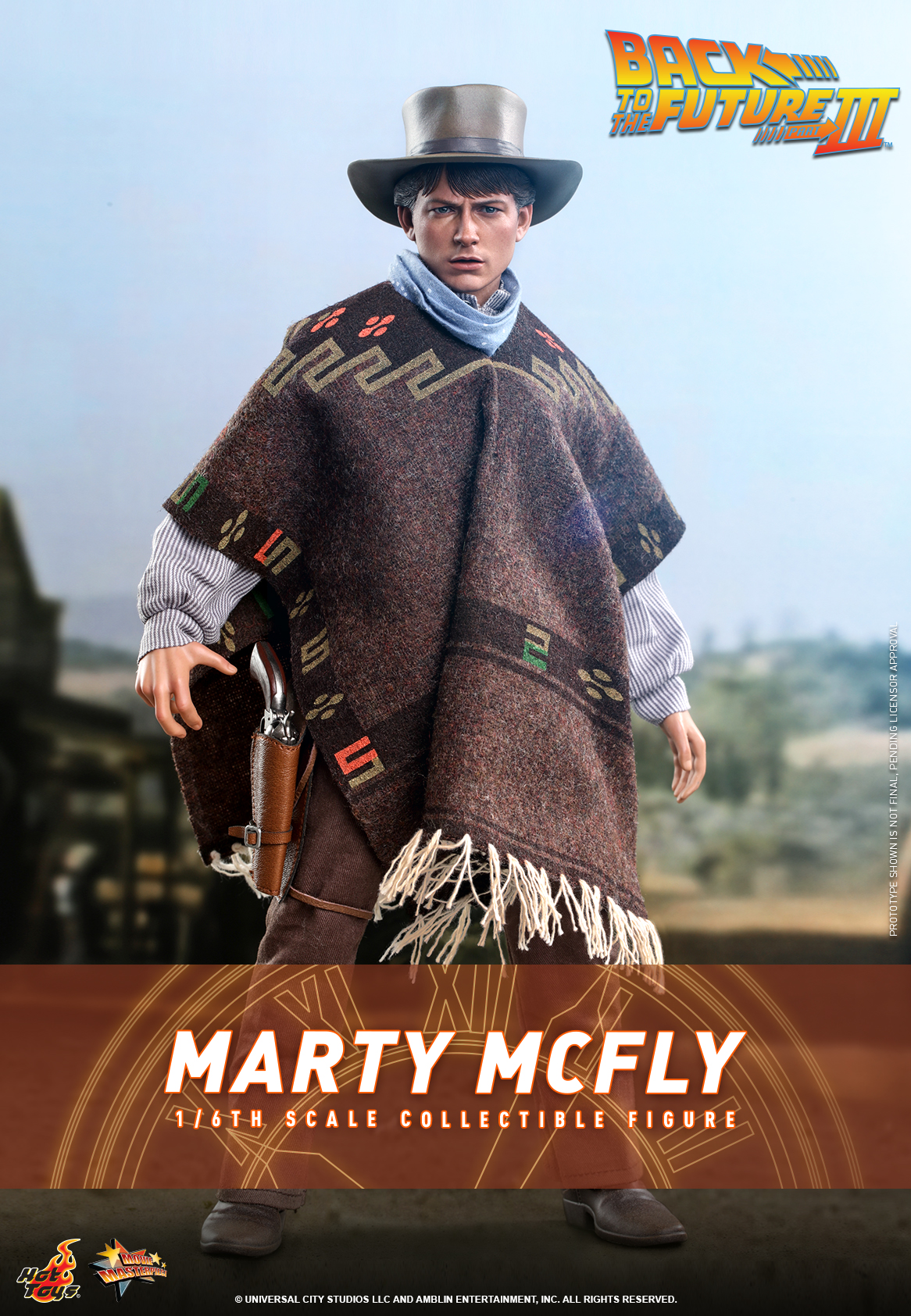 Back To The Future Part III - Marty McFly - MMS616 Back To The Future Part III - Marty McFly - MMS616