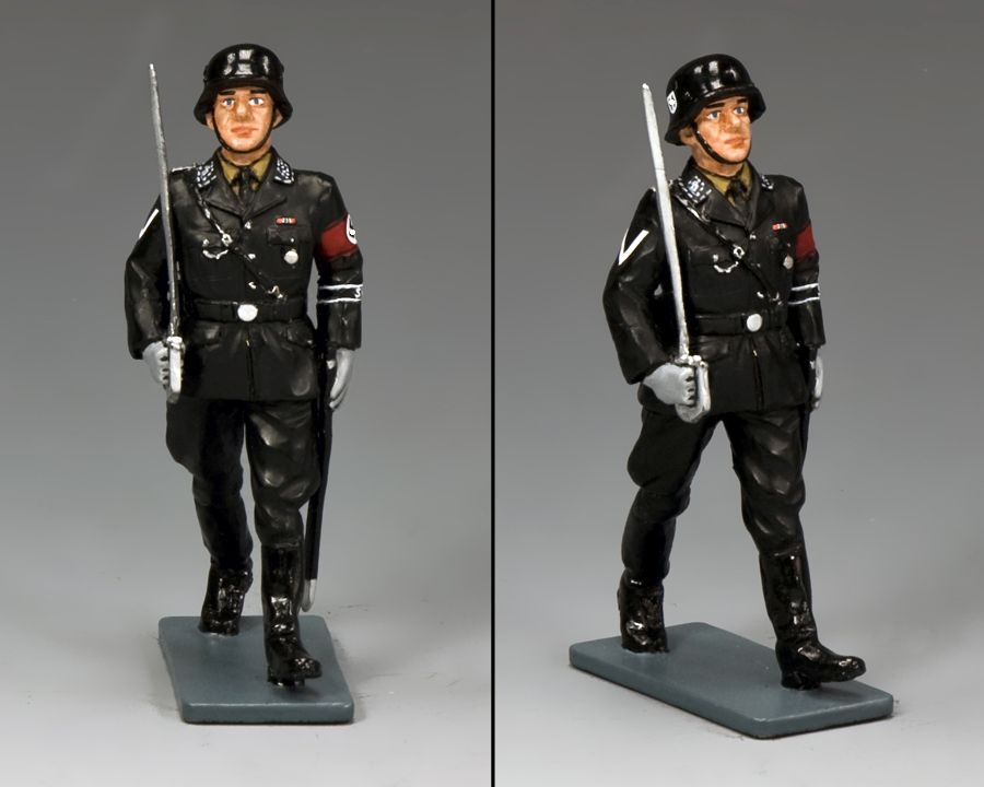 Marching SS Officer