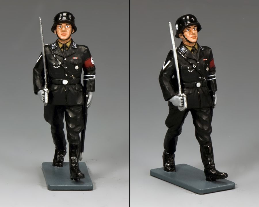 Marching SS Officer