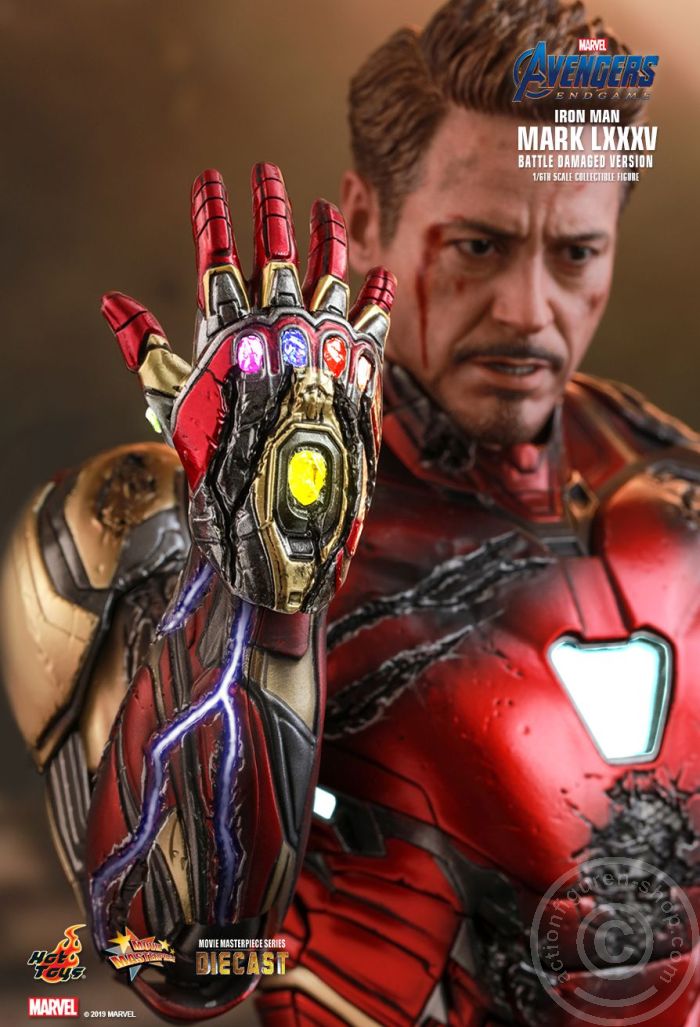 Avengers: Endgame - Iron Man Mark LXXXV (Battle Damaged Version) - MMS543D33 Avengers: Endgame - Iron Man Mark LXXXV (Battle Damaged Version) - MMS543D33