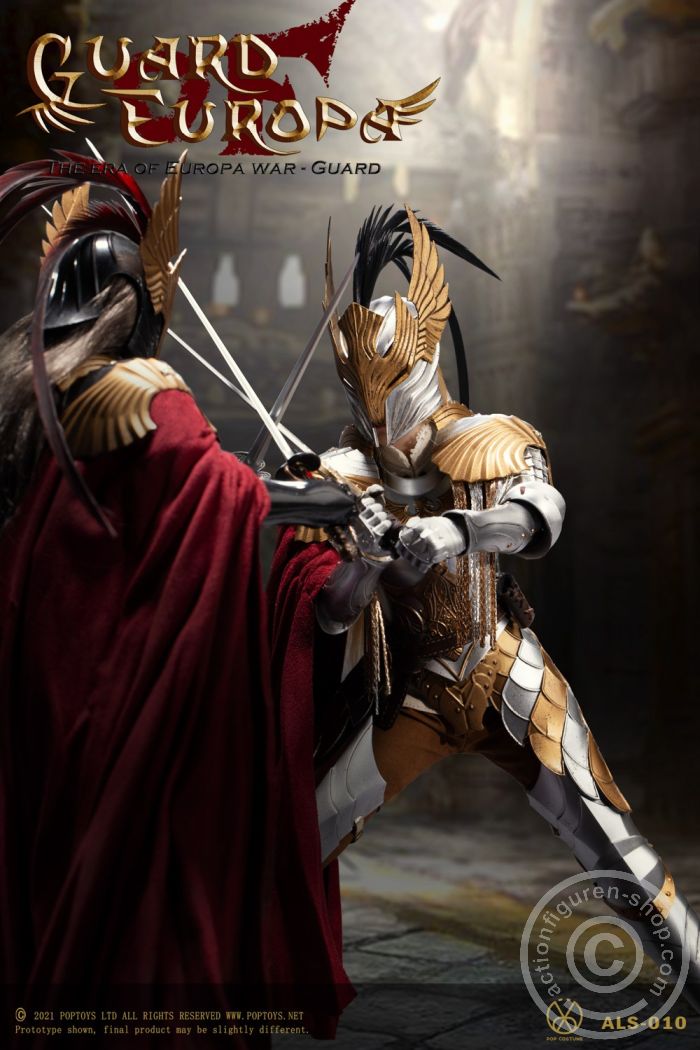 PTALS010-14 Eagle Knight Guard - Silver Armor Version