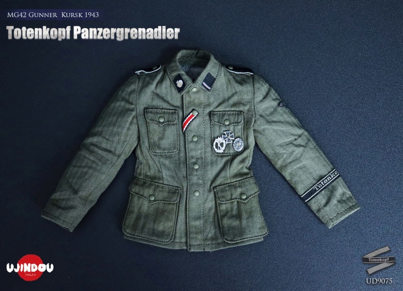 WWII Totenkopf Panzergrenadier - MG42 Gunner Kursk 1943 - in 1/6 scale