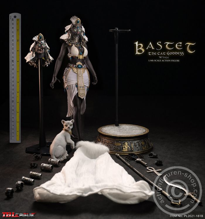 Bastet - The Cat Goddess - White Version