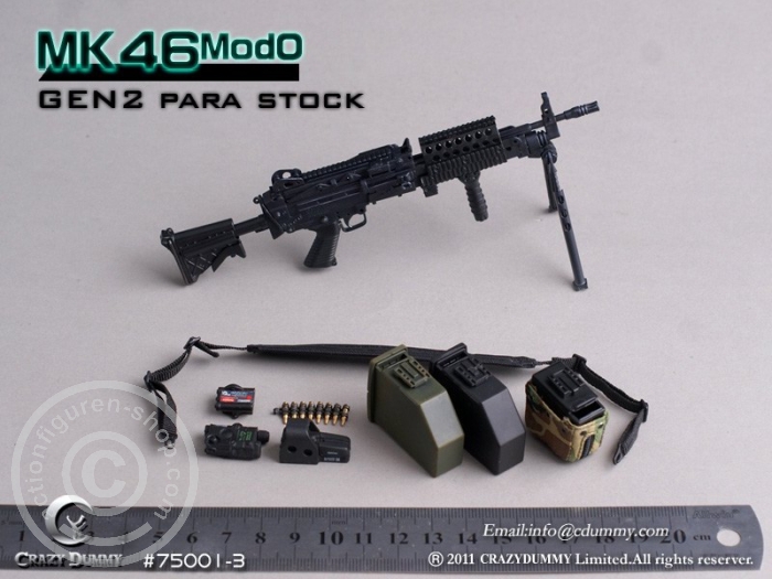 MK46MOD0-GEN2 para stock - black