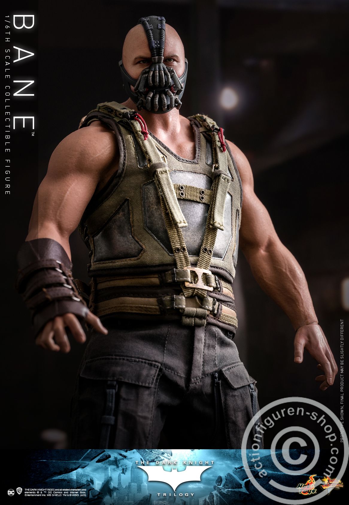 FIRE 1/6 Scale The Dark Knight Bane Figure – Classic 12" Model A024 (Brand New)