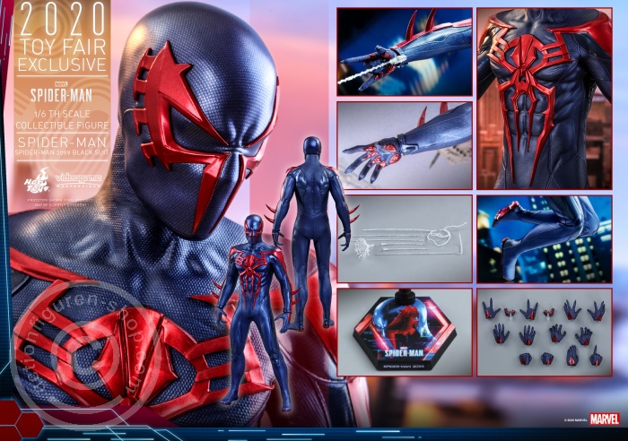 Marvels Spider-Man - 2099 Black Suit - Toy Fair Exclusive - VGM42
