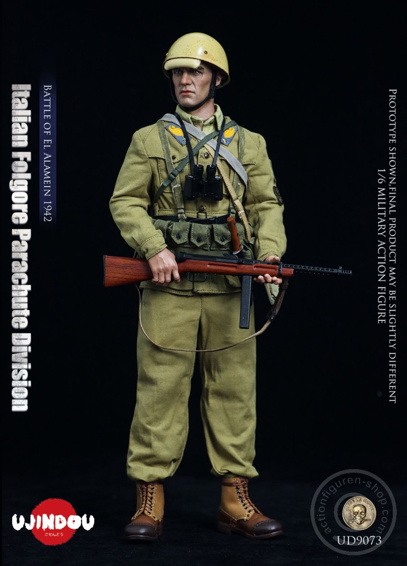 Italian Folgore Parachute Division - Battle of El Alamein 1942 - in 1/6 scale