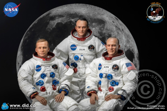 NA001-2-3-13 Buzz Aldrin - Apollo 11 - Lunar Module Pilot