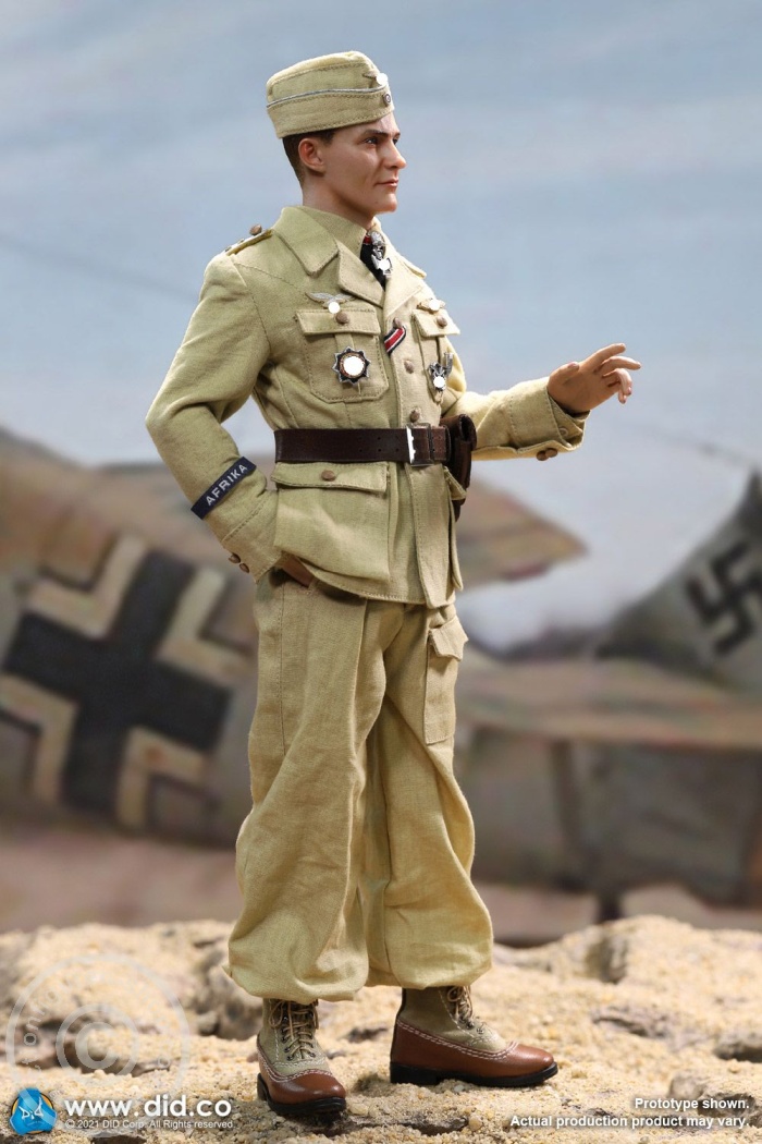 80154-33 Hans-Joachim Marseille - WWII German Luftwaffe Flying Ace