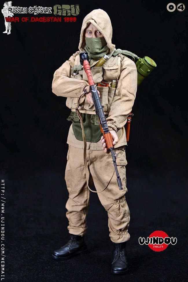 BBTUD9004-22 Vladimir - RUSSIAN SPETSNAZ GRU - WAR OF DAGESTAN 1999