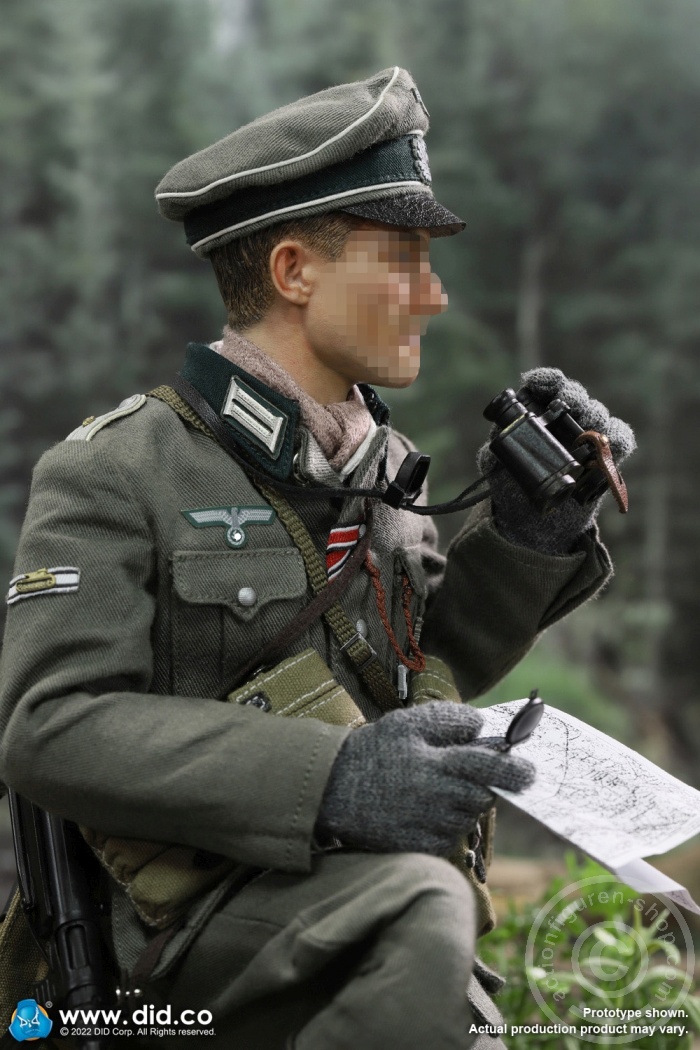80159-23 Winter - WWII German Wehrmacht Infantry Oberleutnant
