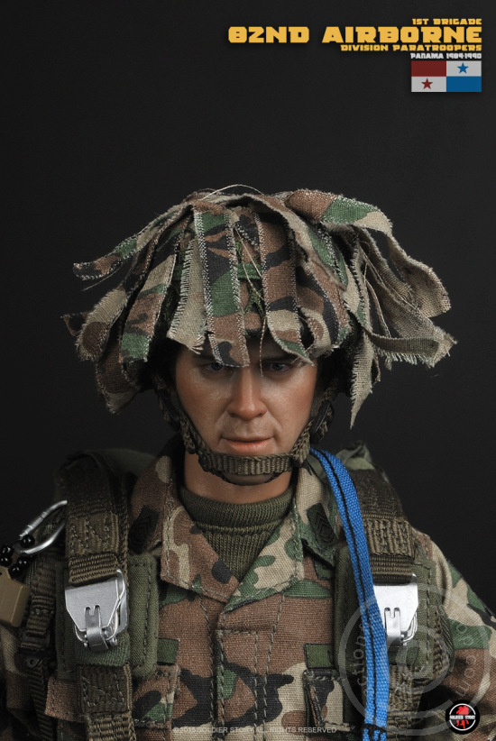 SSt089-22 82nd Airborne Paratrooper Panama 89-90
