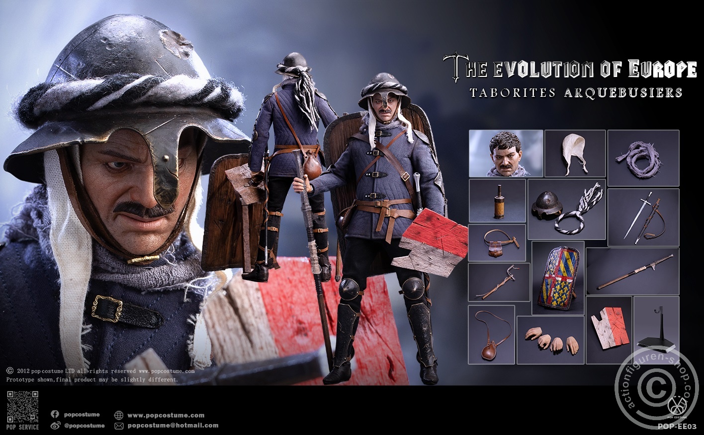 Arquebusiers - Taborites Hussite Wars 1420 - The Evolution of Europe Arquebusiers - Taborites Hussite Wars 1420 - The Evolution of Europe