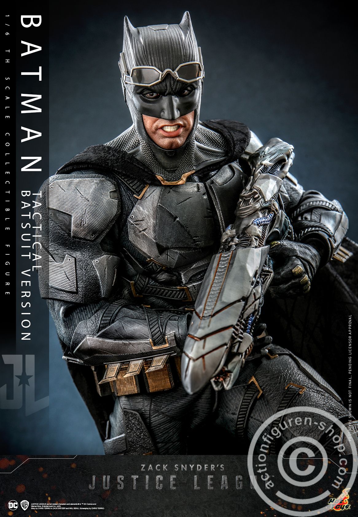 Zack Snyder's Justice League - Batman (Tactical Batsuit Version) - TMS085 Zack Snyder's Justice League - Batman (Tactical Batsuit Version) - TMS085
