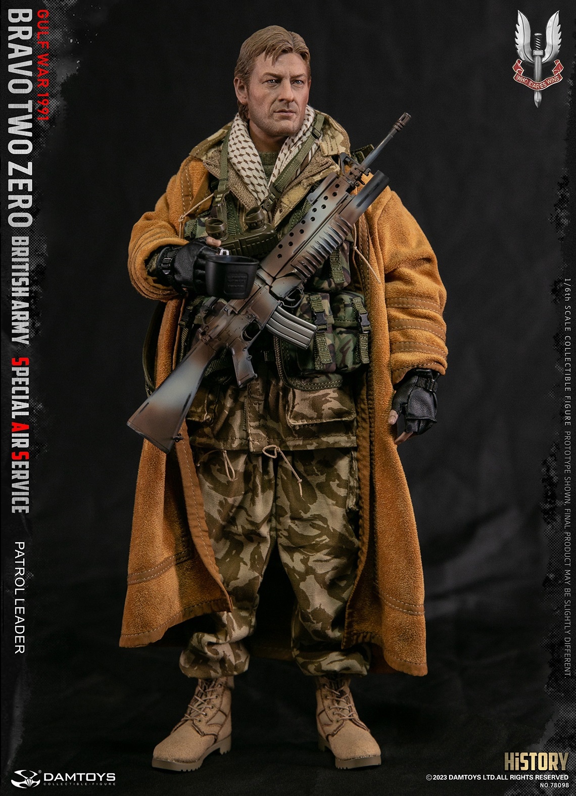 Bravo Two Zero - British Army Special Air Service (SAS) Patrol Leader - Gulf War 1991 - in 1/6 scale Bravo Two Zero - British Army Special Air Service (SAS) Patrol Leader - Gulf War 1991 - in 1/6 scale
