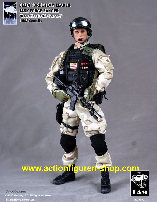 ミリタリー DELTA FORCE TEAM LEADER TASK FORCE Delta Force Team Leader Task Force Ranger | DA93003