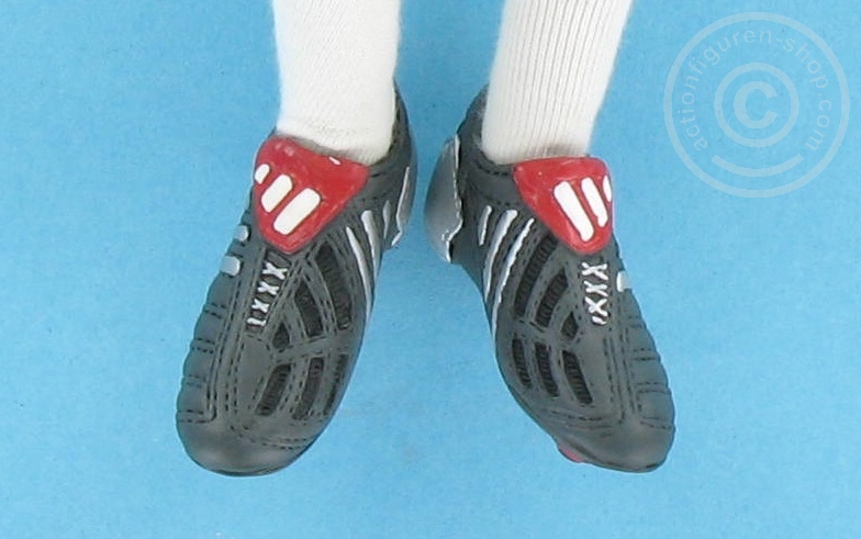 Sport-Sneaker - schwarz-grau-rot