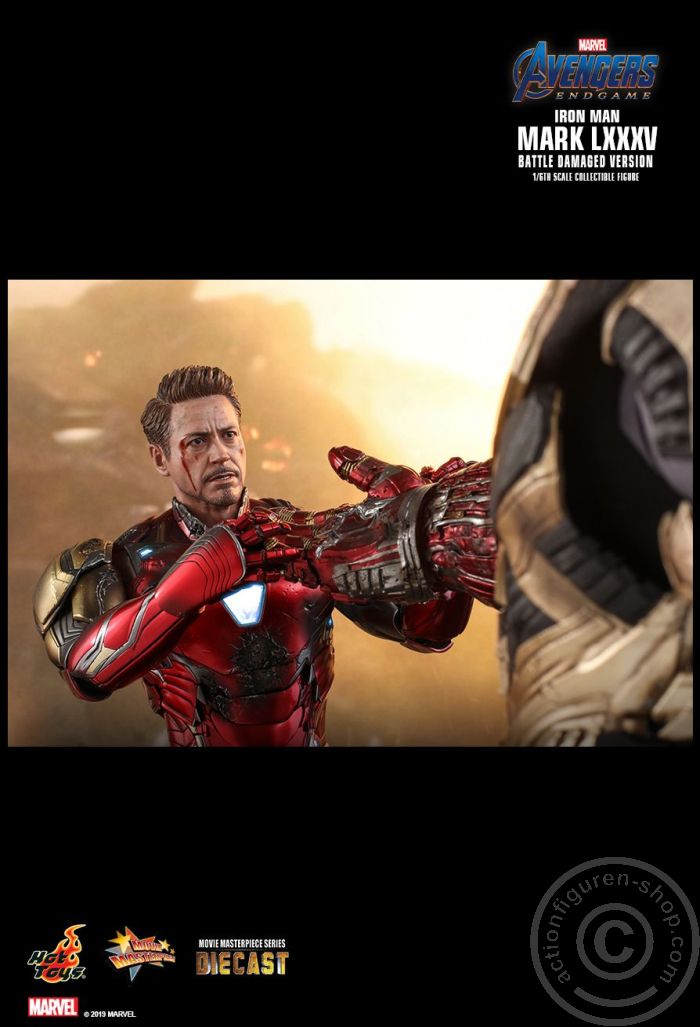 Avengers: Endgame - Iron Man Mark LXXXV (Battle Damaged Version) - MMS543D33 Avengers: Endgame - Iron Man Mark LXXXV (Battle Damaged Version) - MMS543D33