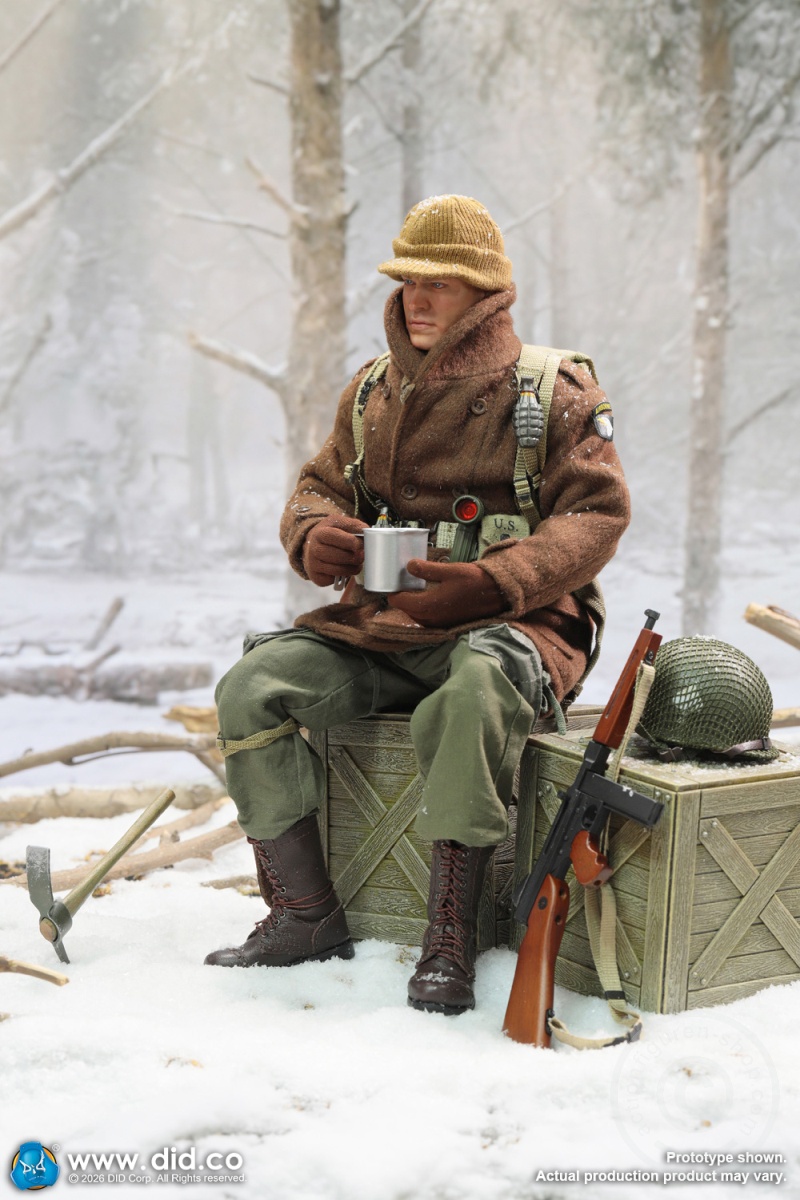 Lieutenant Buck - 1/6 WWII US Army 101st Airborne Division 506th PIR - in 1/6 scale