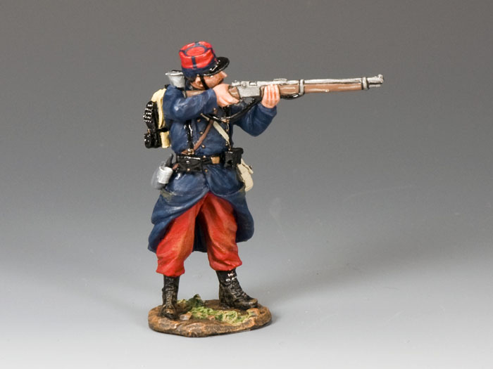 Poilu Standing Firing Rifleman