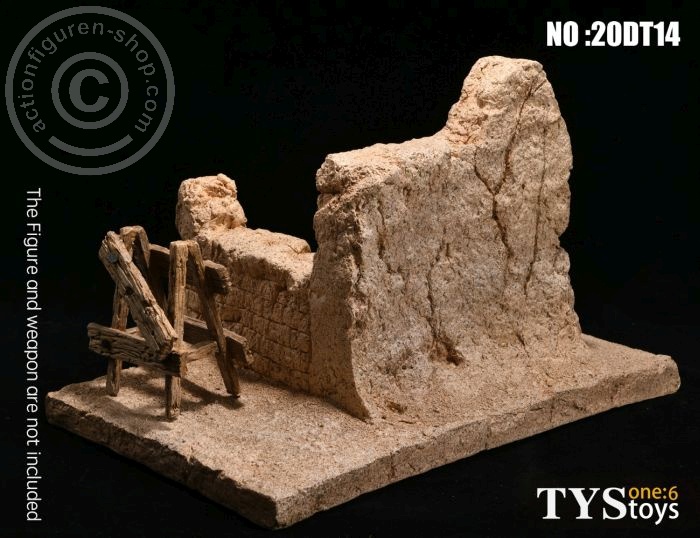 TYT20DT14-05 The Ruins of the Wall - Diorama