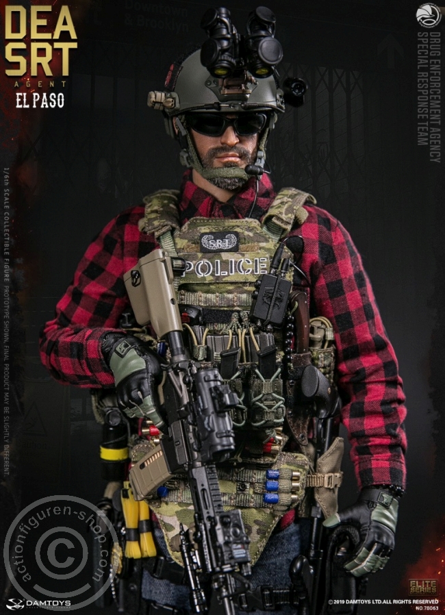 DA78063-02 DEA SRT (Special Response Team) Agent - El Paso