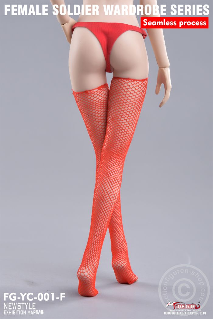 Seamless Mesh Stockings - Female Wardrobe Series