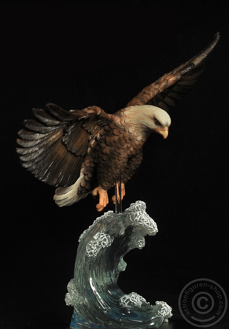 TC-M1007B-02 Adler/Falke mit Diorama Basis