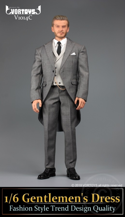 Gentlemen´s Dress Set - light-grey