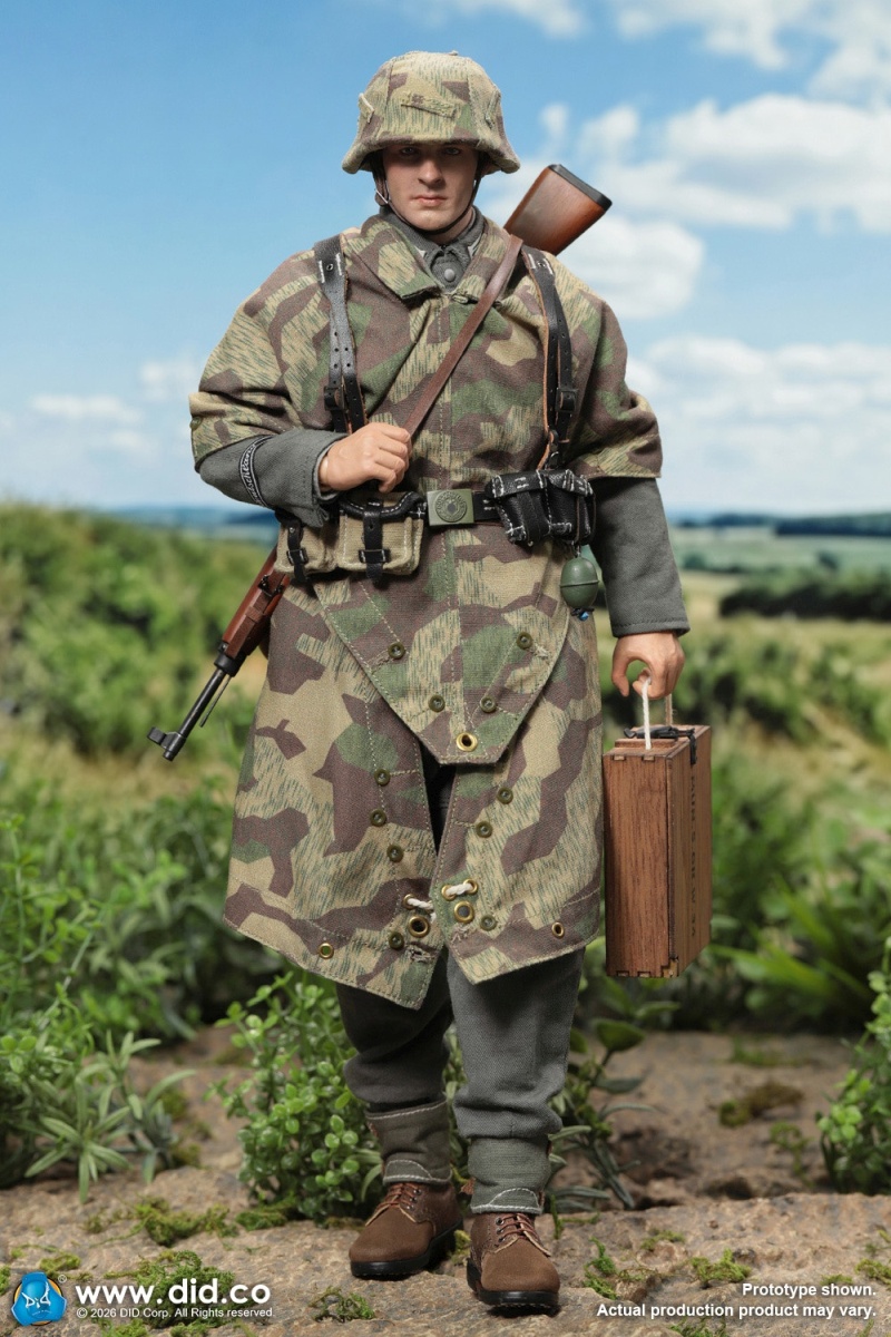 Bruno - WWII German GD Infantry Mortarman - in 1/6 scale